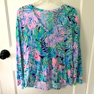 Lilly Pulitzer long-sleeved tee, S